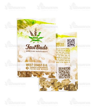 West Coast O.G. auto (FastBuds) семена конопли — изображение 2